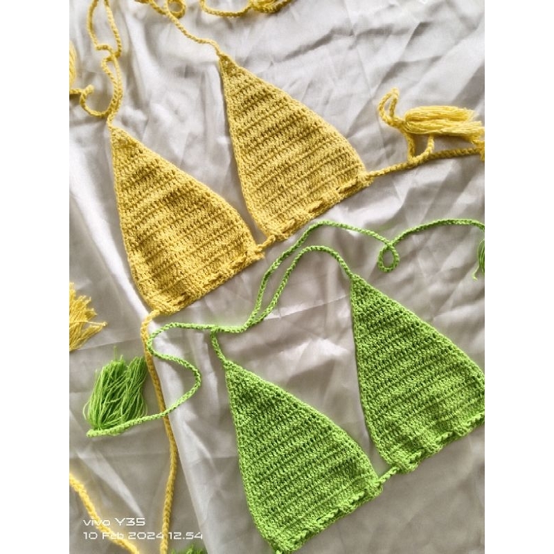 Set Bikini Rajut // crochet bali