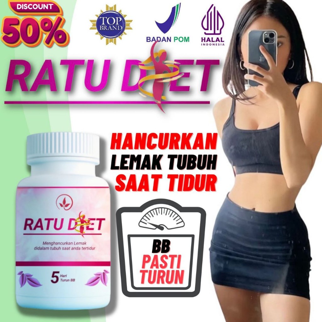 Obat Diet Pelangsing Penurun Berat Badan Cepat dan Ampuh Pria Ori BPOM Tanpa Olahraga Busui Aman Bag