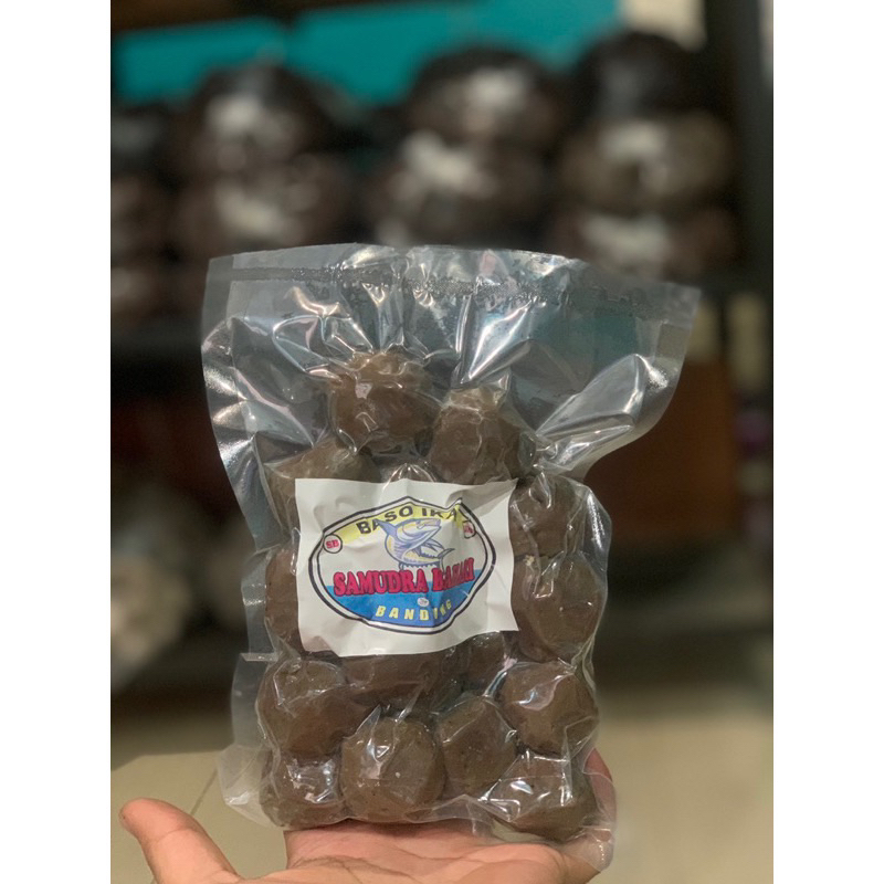 

baso ikan sedang hitam 100btr