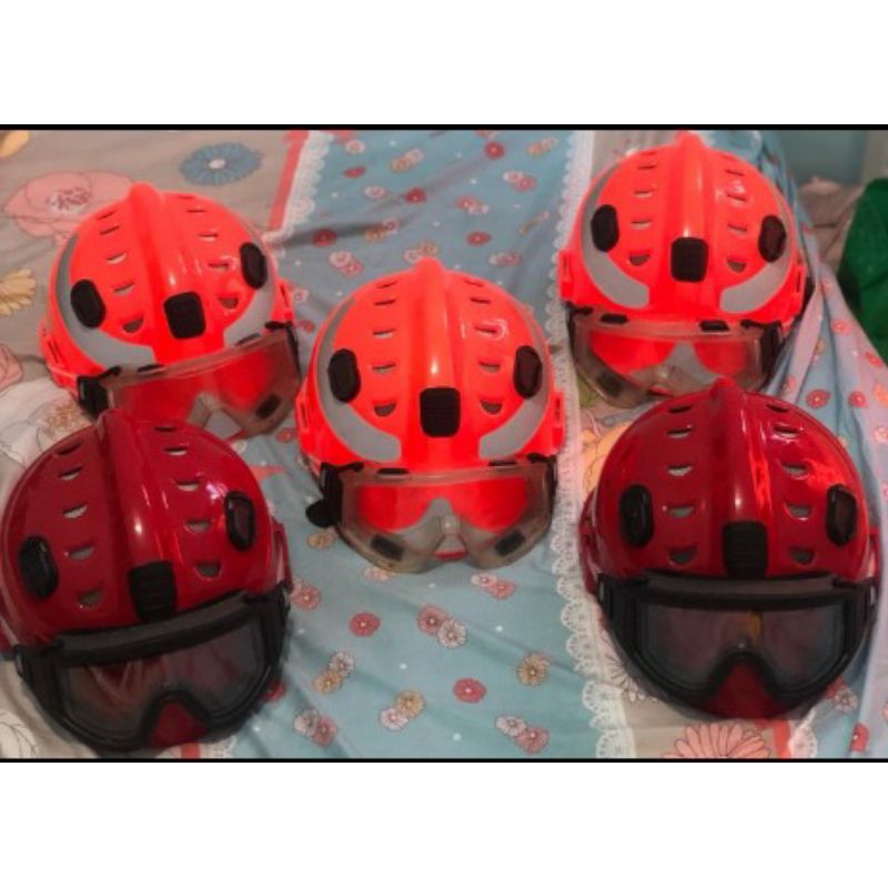 Helm pemadam rescue drager hps 3500 warna Orange