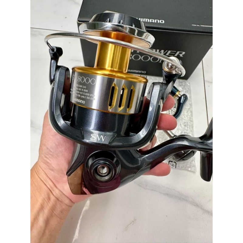 Shimano Twinpower SW 8000PG Bekas Lecet Tipis No Korosi Masih Sangat Bagus Terawat Made In Japan