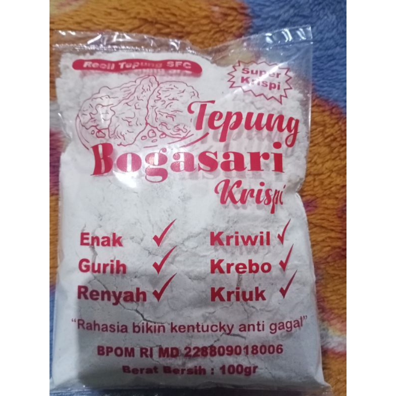 

Bogasari krispi 100gr (1 pak isi 10)