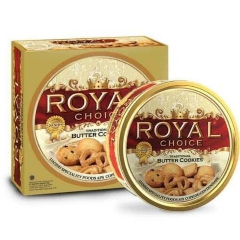 

Royal Choice Traditional Butter Cookies (Netto : 960g)