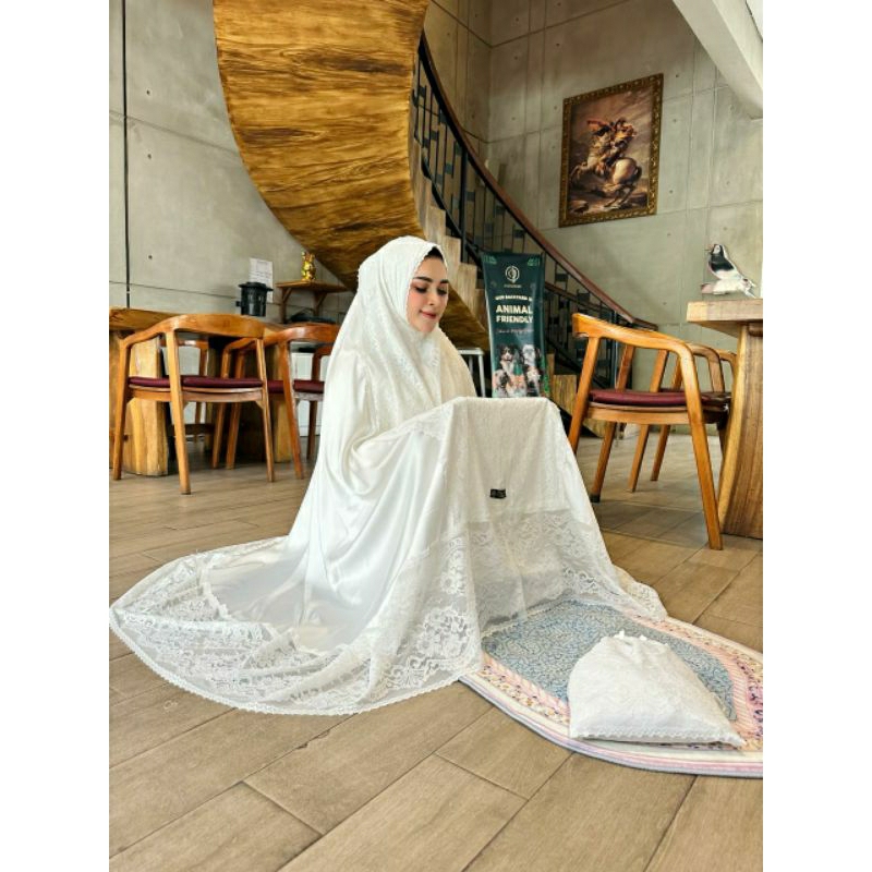 MUKENA SULTAN SEMI SUTRA JUMBO PREMIUM