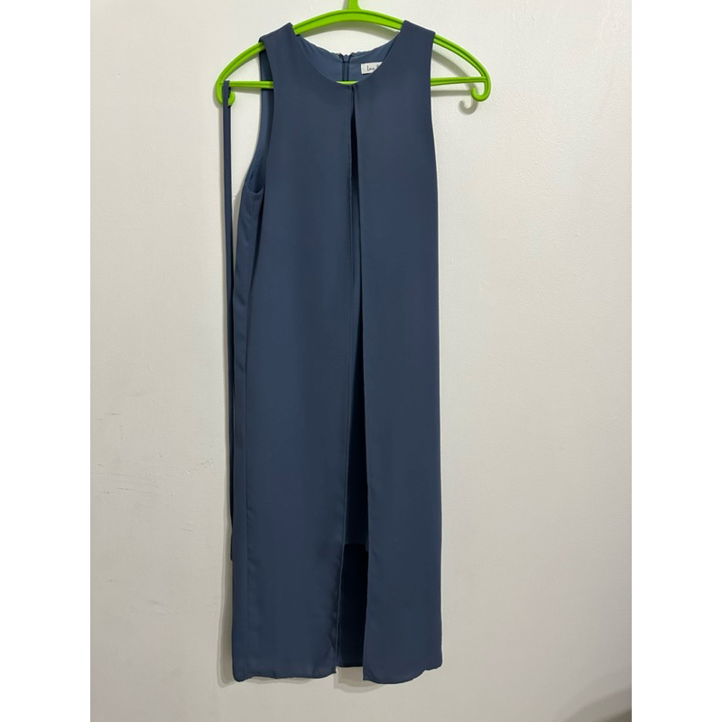 preloved love bonito blue dress uk XS