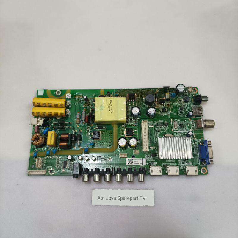 MAINBOARD AQUA 40AQT6900 MB - MOBO - MODUL - MOTHERBOARD MESIN TV AQUA 40AQT6900