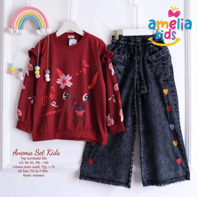 HUMAIRA ANEMA SET KIDS
