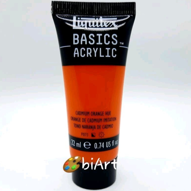 

Liquitex Basics Acrylic Colour 22 ml Cadmium Orange Hue