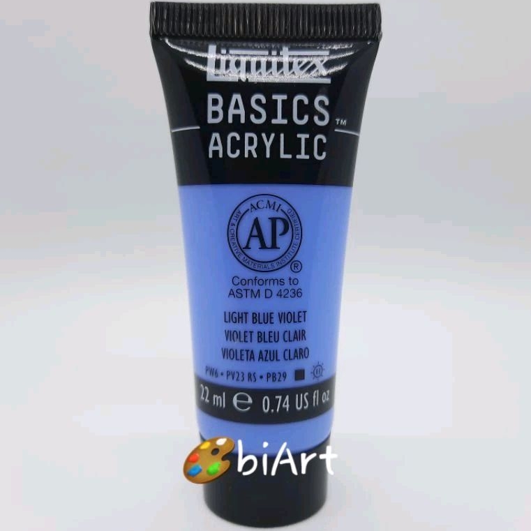 

Liquitex Basics Acrylic Colour 22 ml Light Blue Violet