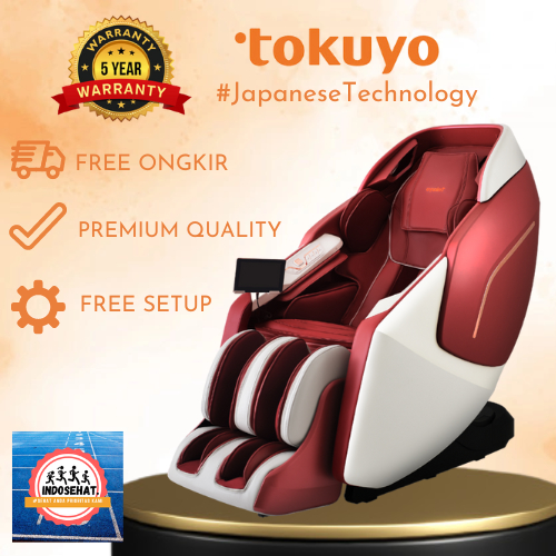 TOKUYO 4DX Ultra Premium Massage Chair TC-760 - Kursi Mesin Pijat Kaki Tangan Punggung Full Body Ele