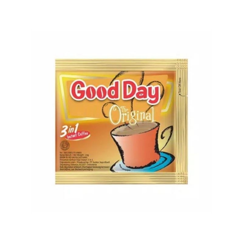 

GOOD DAY THE ORIGINAL 3in1 Sachet M114