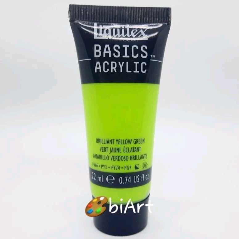 

Liquitex Basics Acrylic Colour 22 ml Brilliant Yellow Green