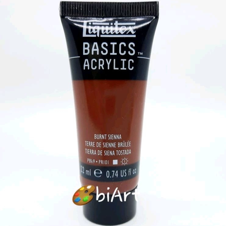 

Liquitex Basics Acrylic Colour 22 ml Burnt Sienna