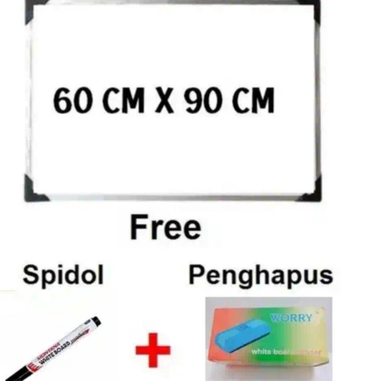 

sl Terkini PAPAN TULIS WHITE BOARD BONUS SPIDOL DAN PENGHAPUS PAPAN TULIS E88