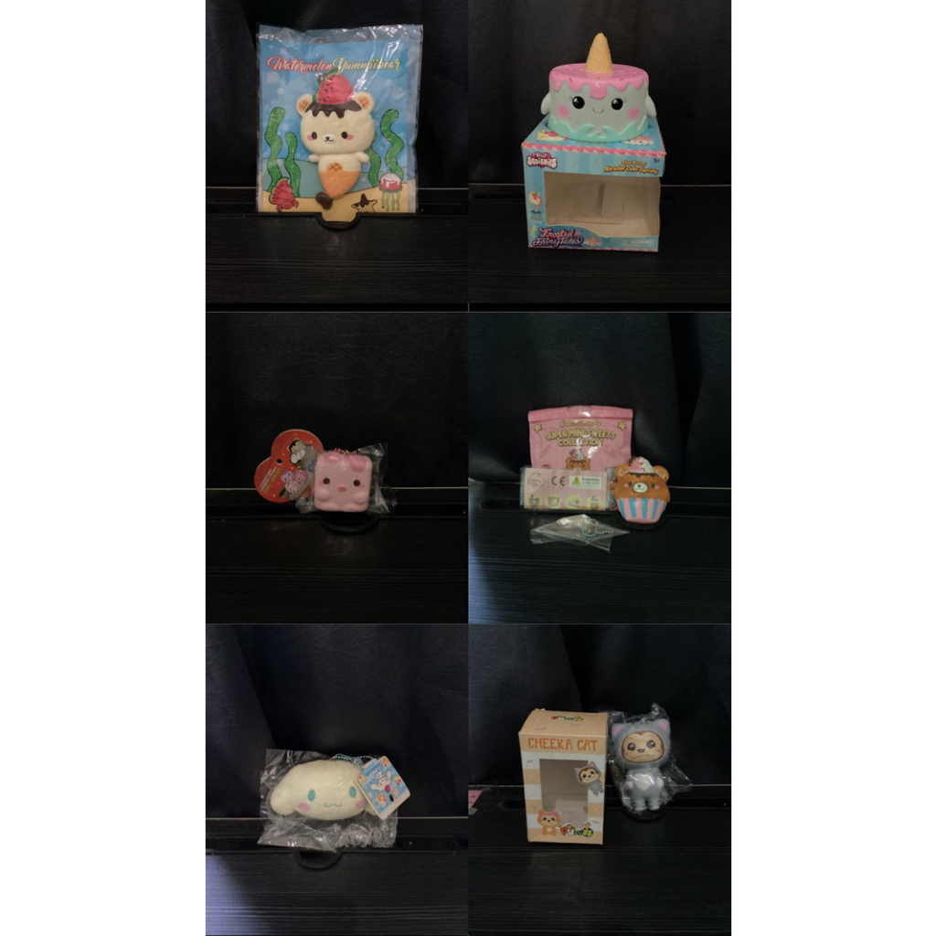 FLASHSALE SQUISHY PRELOVED MURAH (yumiibear, punimaru, silly squishy)