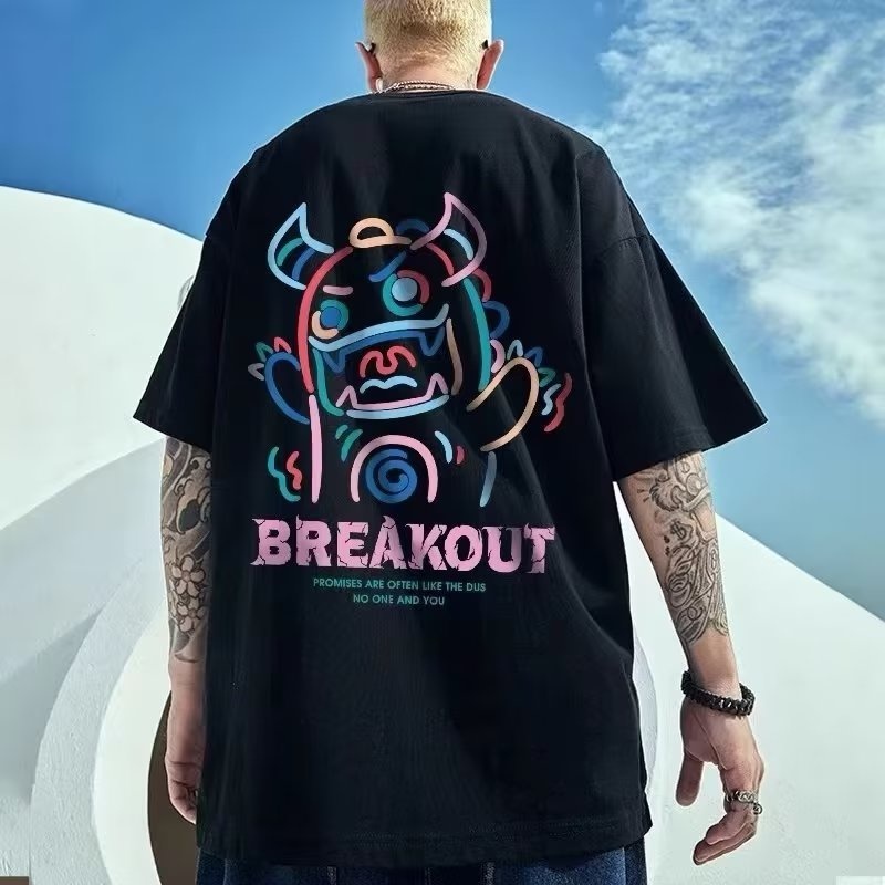 KAOS DISTRO JEPANG MOYAN BIG SIZE PREMIUM PRIA WANITA / KAOS KARTUN JEPANG MOYAN MONSTER BERUANG JUM