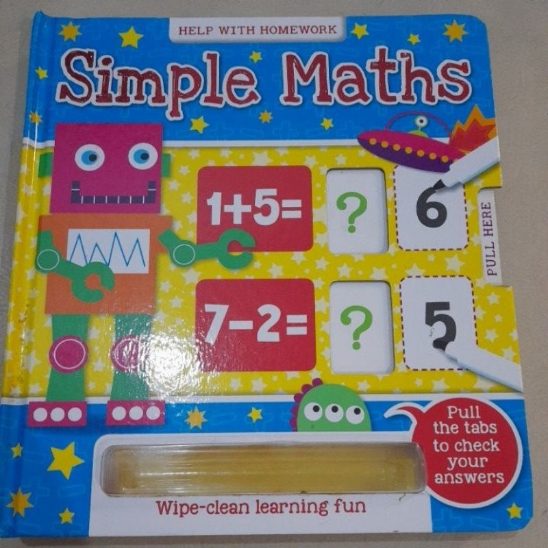 Simple Math Second - Buku Import Second