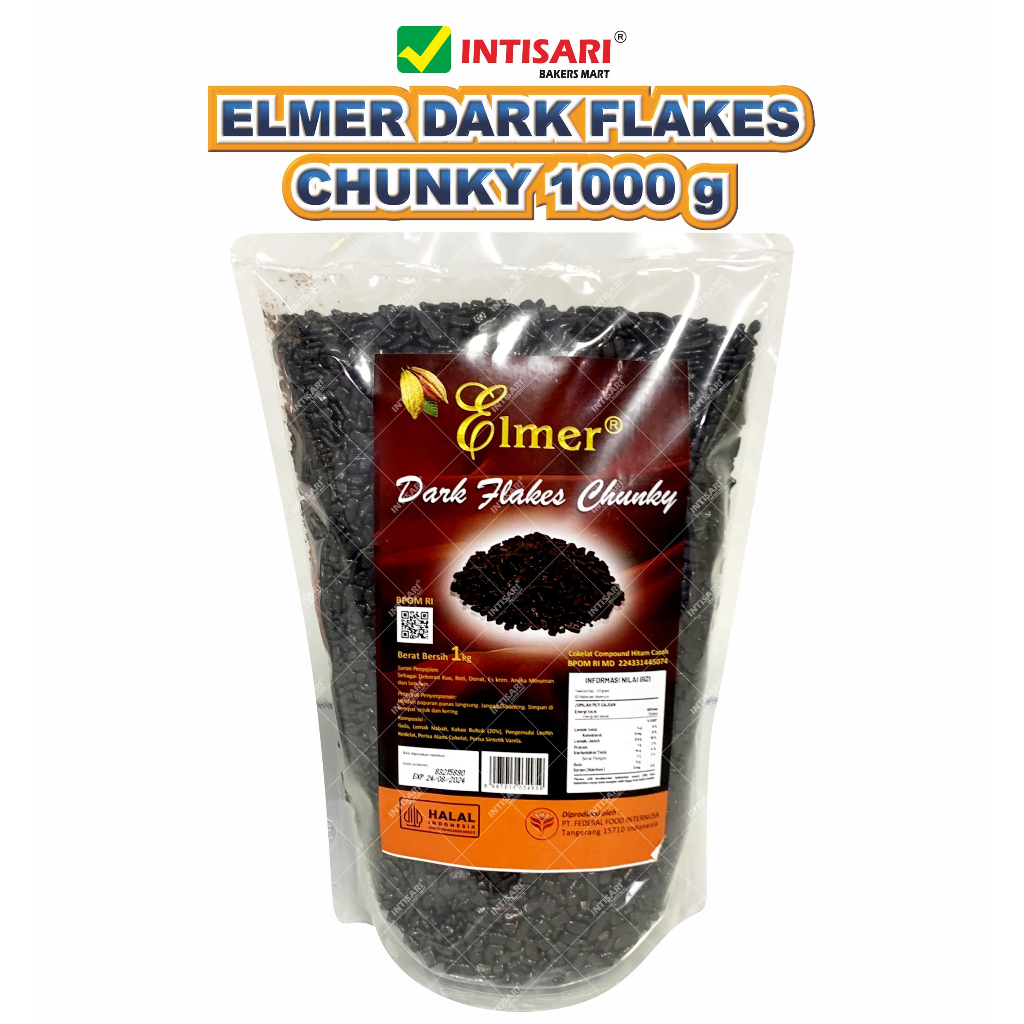 

ELMER DARK FLAKES CHUNKY 1000 G