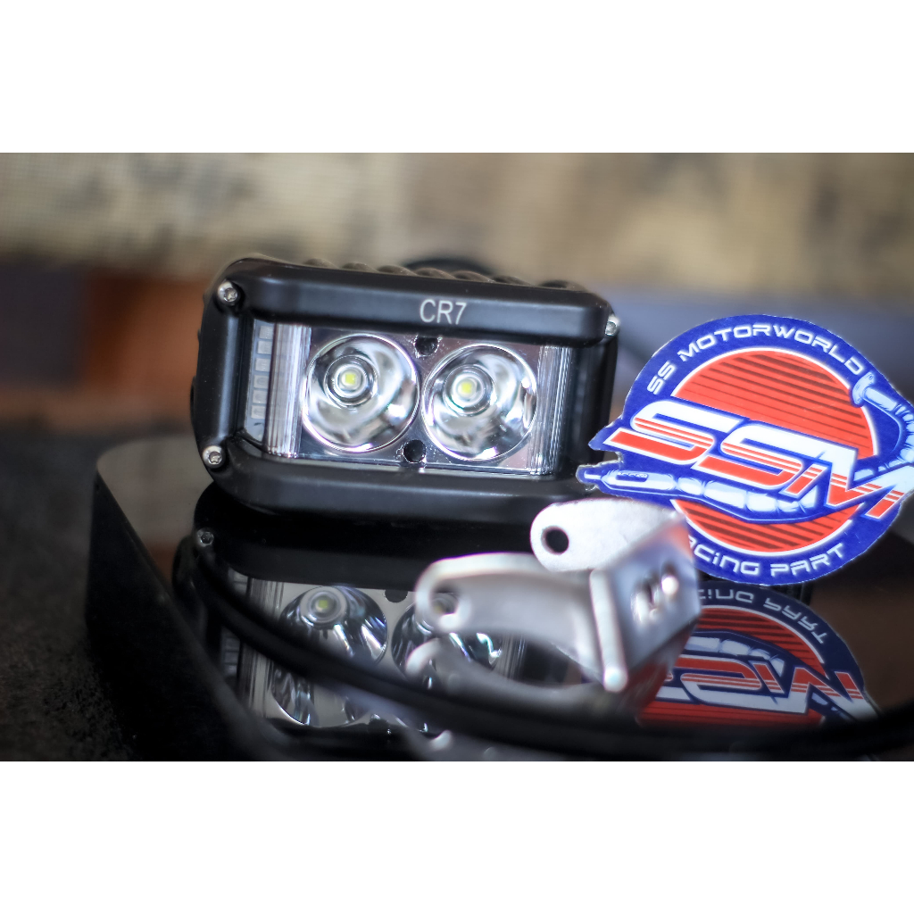 LAMPU TEMBAK 2 MATA CR7