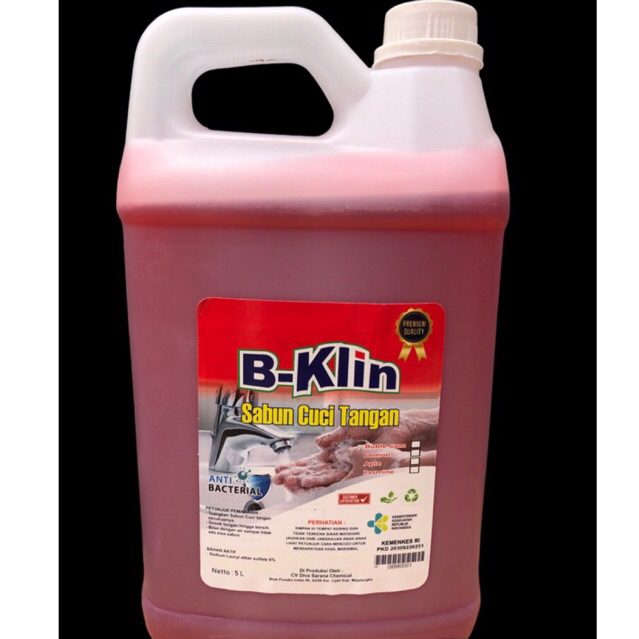 Hand Soal / Sabun Cuci Tangan B-Klin Strobery