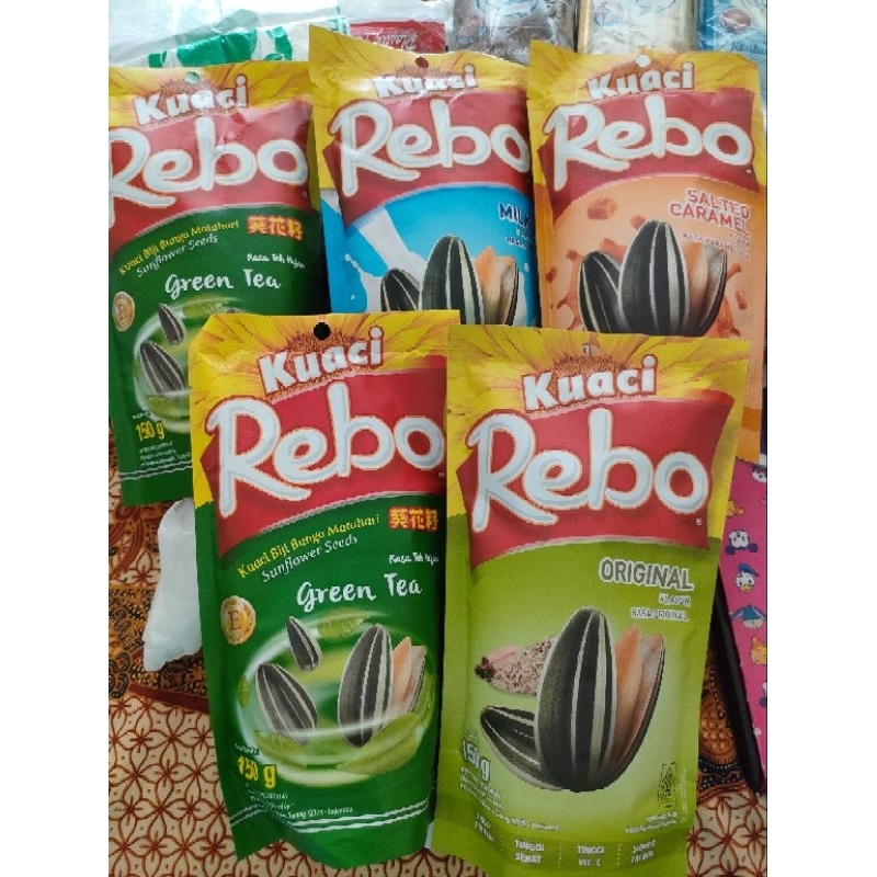 

Kuaci Rebo Pouch Besar Jumbo 150gr