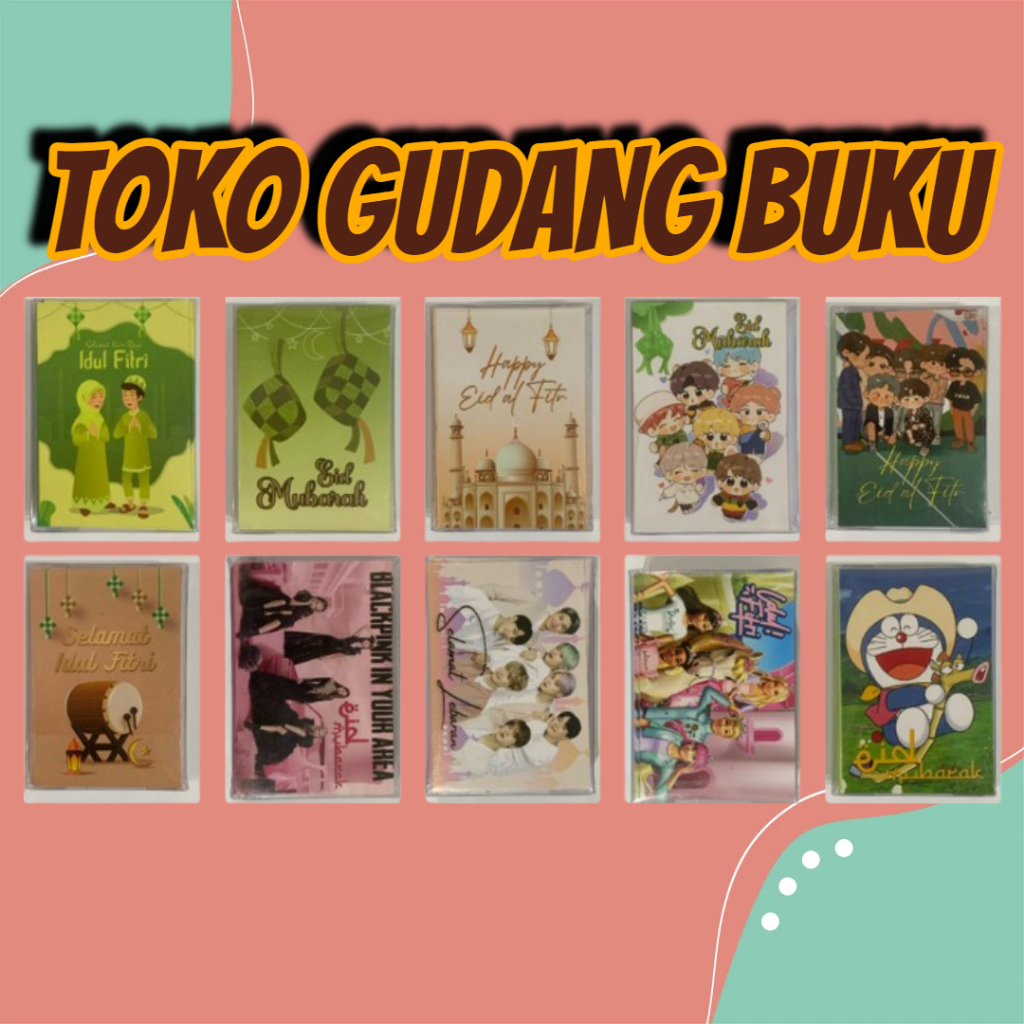 

Amplop THR Lebaran / Amplop Angpau Kecil Isi 50 Pcs KPOP. BTS, Blackpink