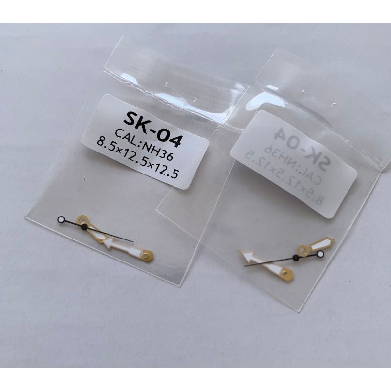Jarum jam tangan nh36 nh35 7s26 7s36 6309 skx Gold hitam