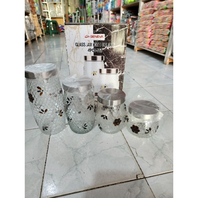 toples kaca kue lebaran GENEVA
