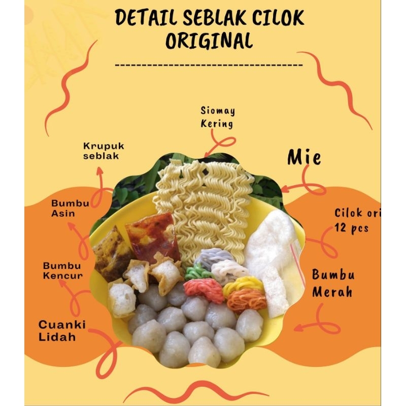 

Seblak Cilok Original murah