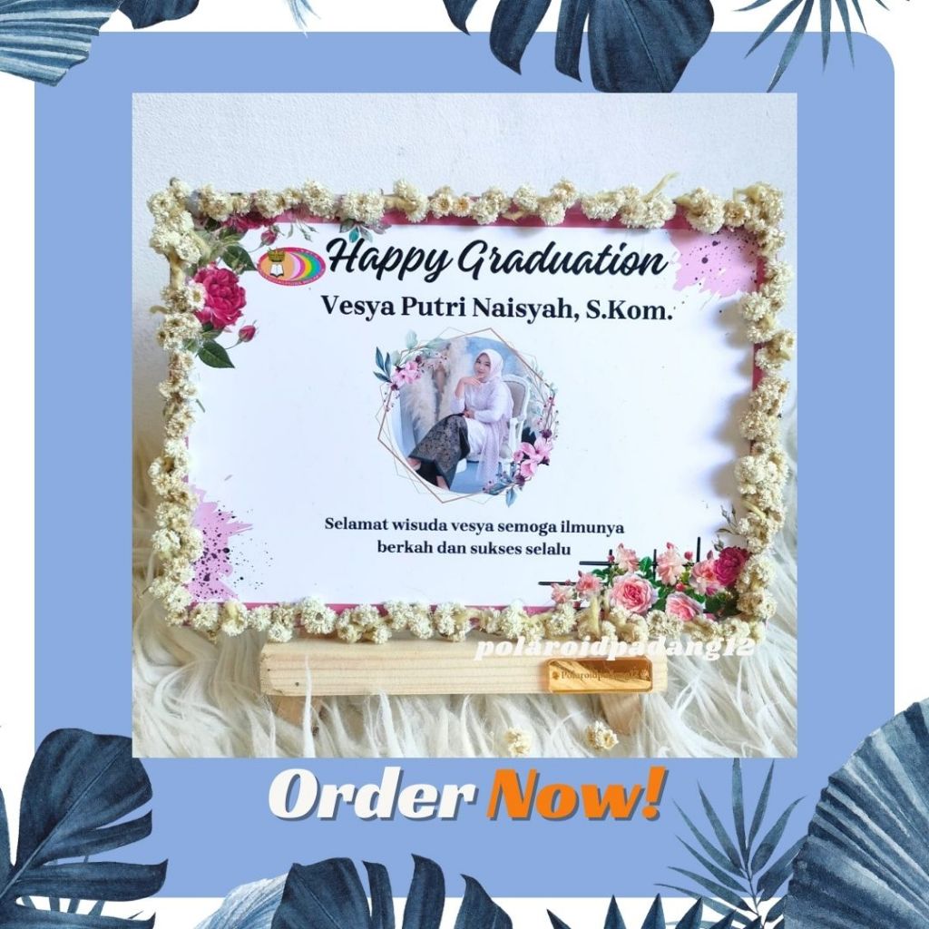 

PAPAN BUNGA MINI CUSTOM | KADO WISUDA || KADO PADANG | KADO AKRILIK| KADO PAPAN BUNGA | KADO MURAH