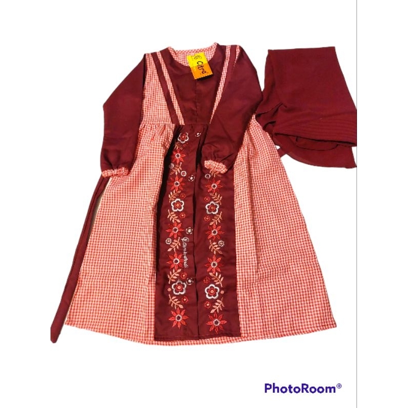 gamis anak FAHIMAH MEWAH by citra kids