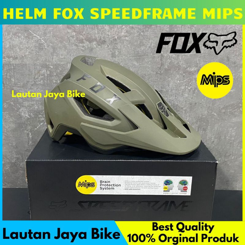 HELM FOX SPEEDFRAME MIPS - GREEN OLIVE