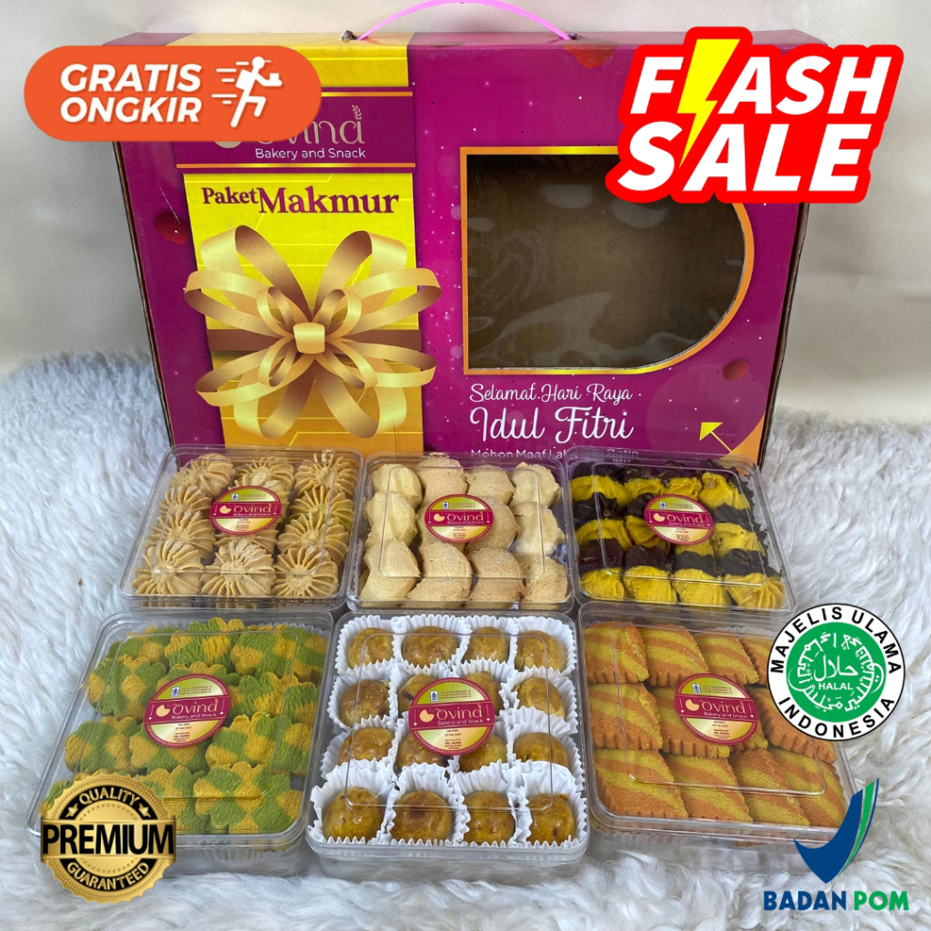 

PAKET KUE KERING OVINA MAKMUR PARCEL KUE LEBARAN HAMPERS IDUL FITRI