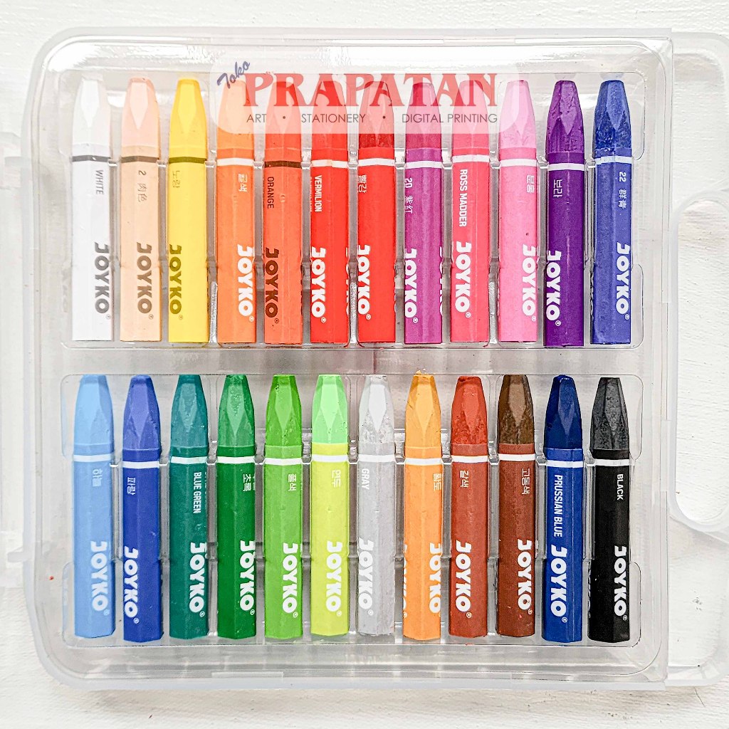 

mg Joyko Oil Pastel 24C Crayon Minyak