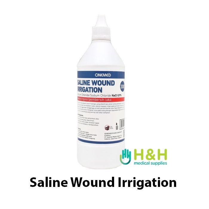 Saline Wound Irrigation / Nacl / Cairan Pembersih Luka / Cairan Irigasi