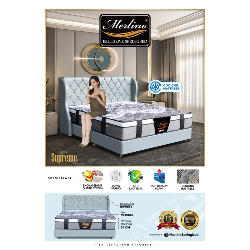 Springbed Merlino Supreme Premium