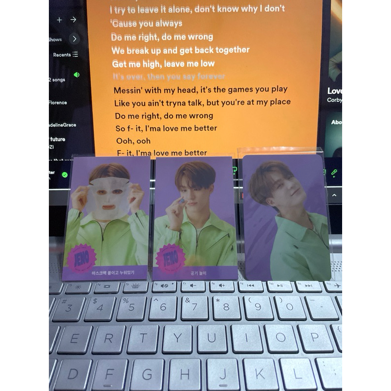 Jeno NCT Dream SG 2021 Photocard