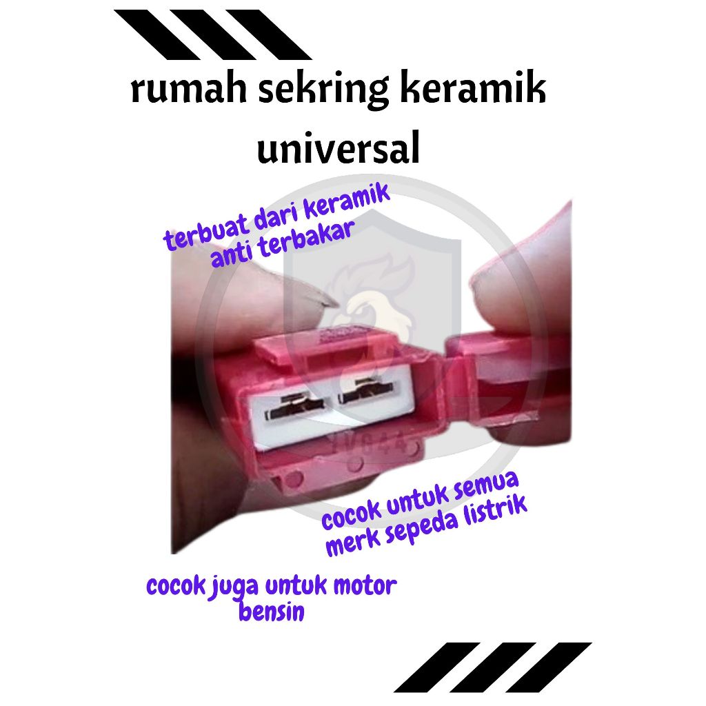 Rumah sekring sepeda listrik gepeng besar