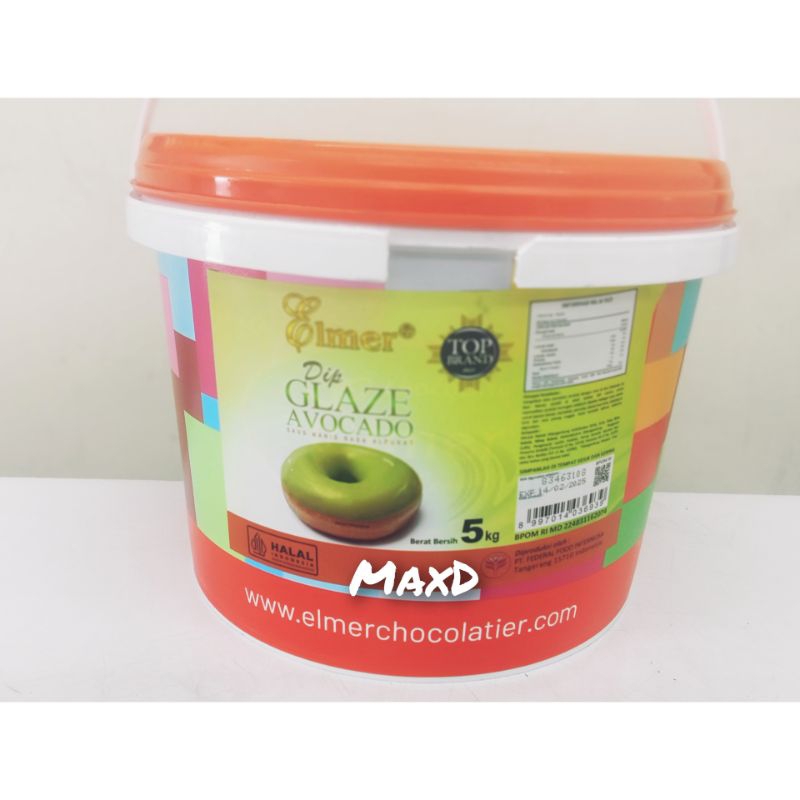 

ELMER Dip Glaze Rasa Avocado Repack 250 gr