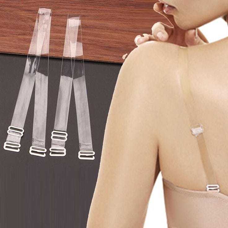 Tali Bra Transparan / Tali Bra Bening / Pengganti Tali Bra
