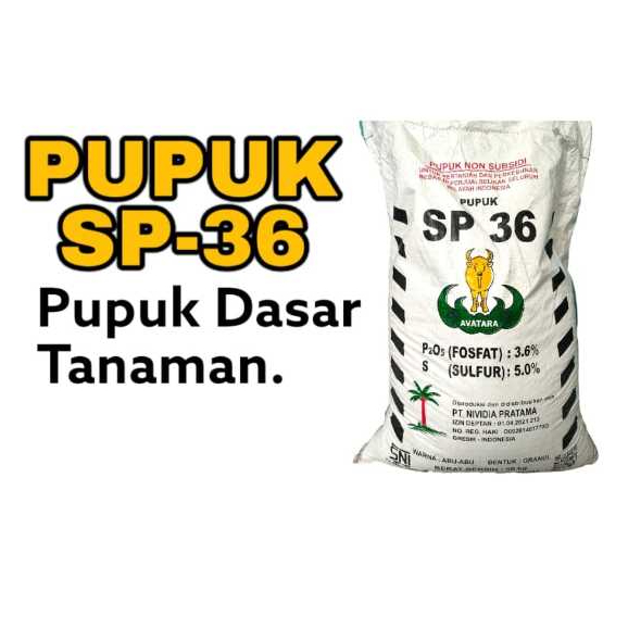 Pupuk SP-36 Penyedia unsur Hara Tanaman Repack