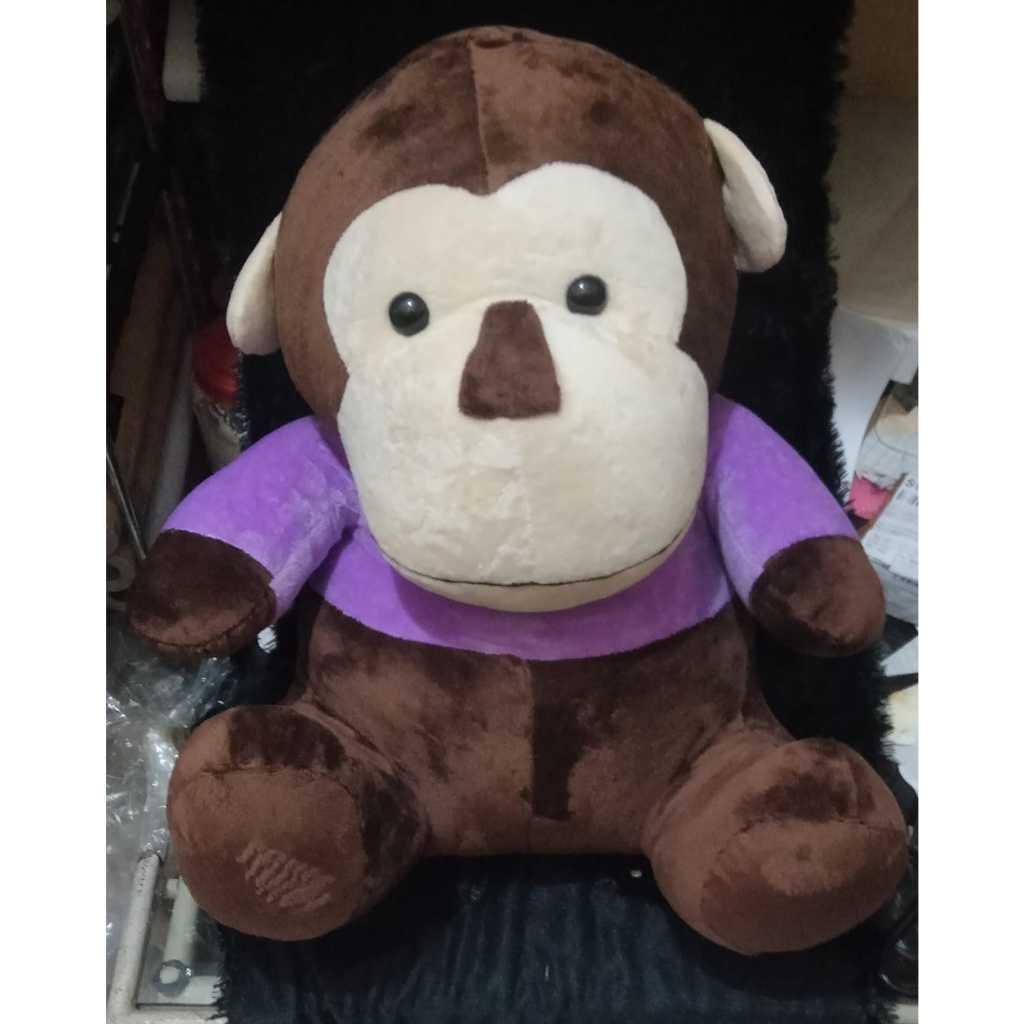 BONEKA BESAR UK Tinggi ± 50 CM , Lebar ± 40 CM / Boneka Beruang Hippo Monyet / Mainan Anak