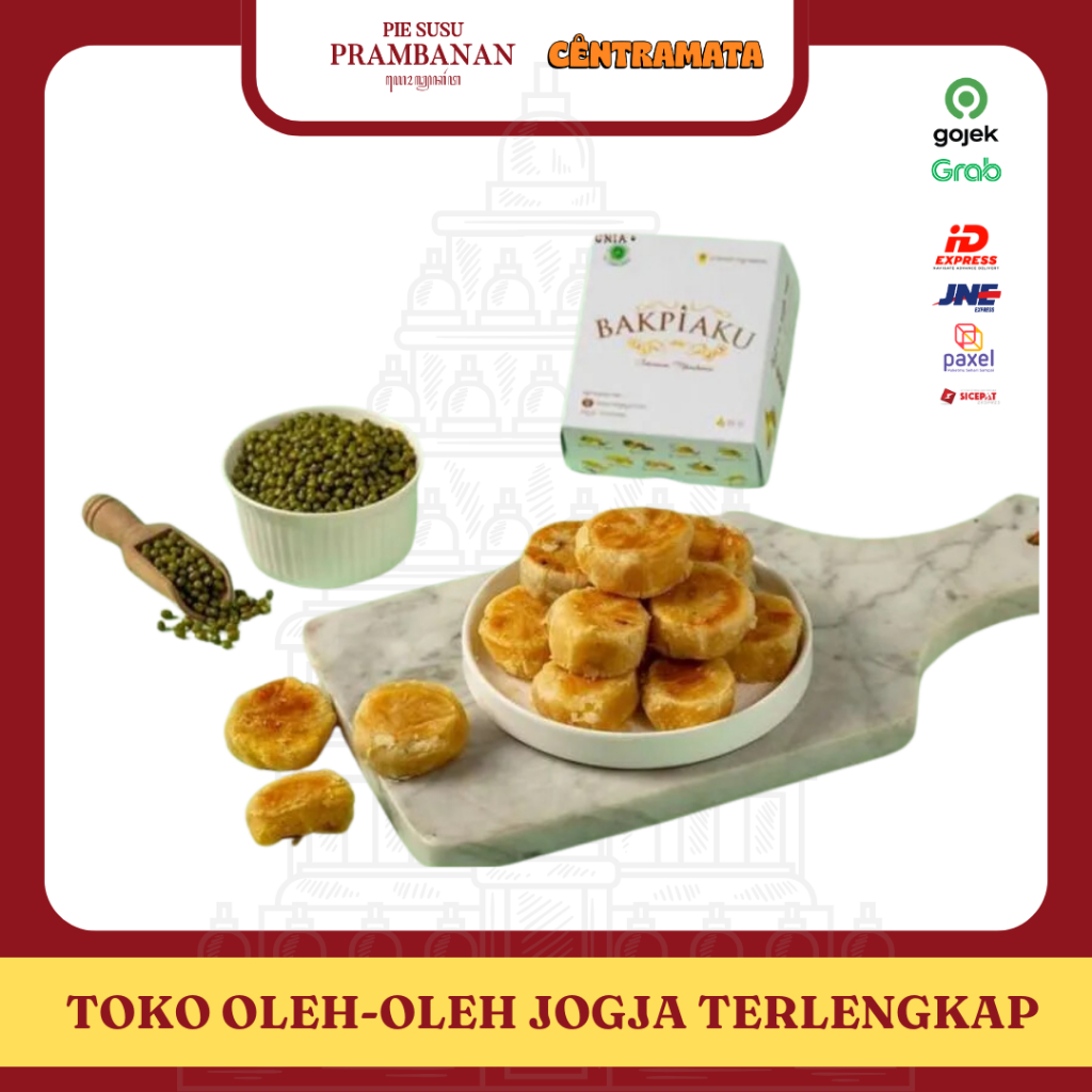 

Bakpia Bakpiaku Isi 10pcs | Oleh-Oleh khas Jogja