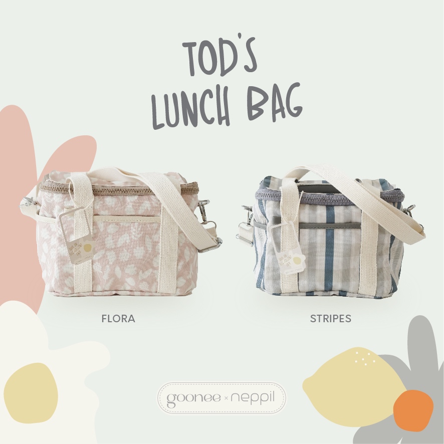 GOONEE x NEPPIL | TOD'S LUNCH BAG / TAS MAKAN ANAK / TAS ANAK