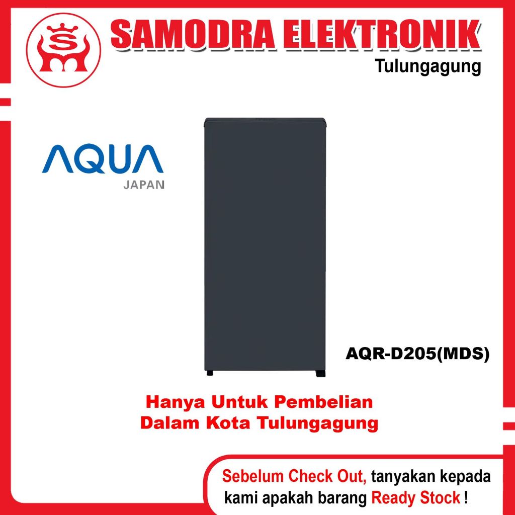Kulkas AQUA AQR-D205(MDS) | Kulkas 1 Pintu Aqua