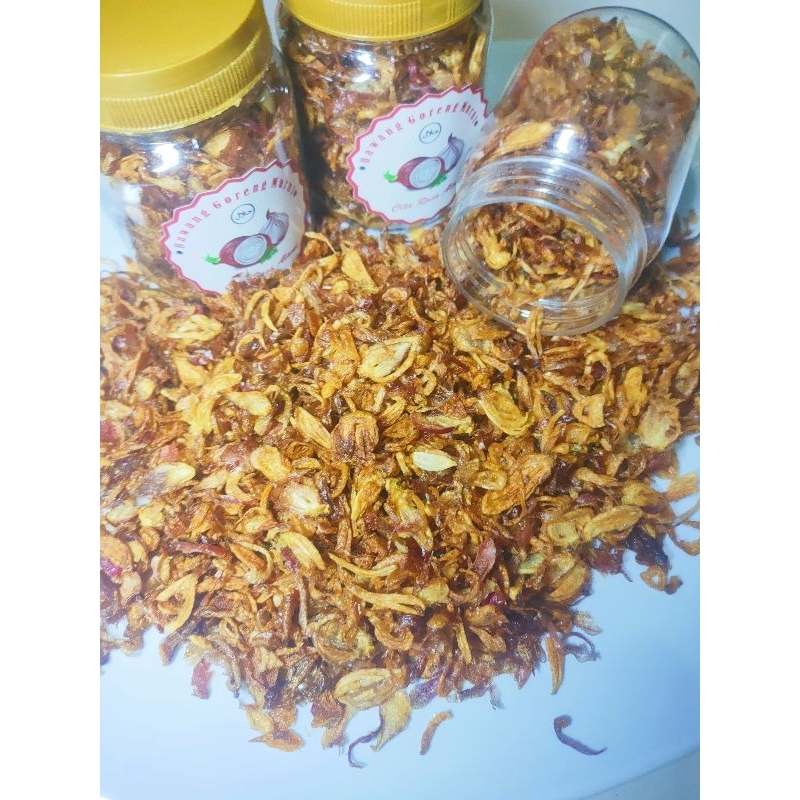 

Bawang Goreng Murni Tanpa Campuran Bawang Brebes