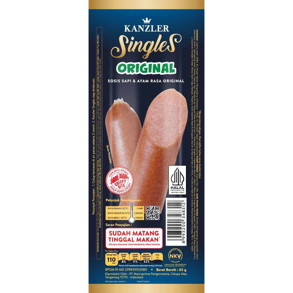 

Kanzler Sosis Singles Orginial
