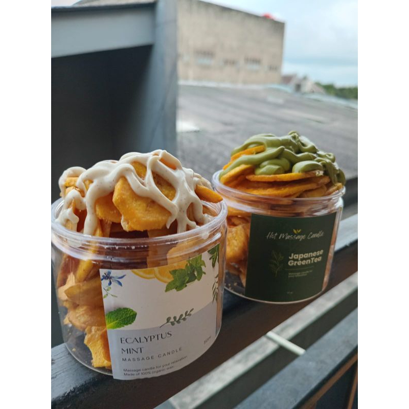 

KRIPIK PISANG LUMER KERIPIK PISANG TIRAMISU & GREEN TEA