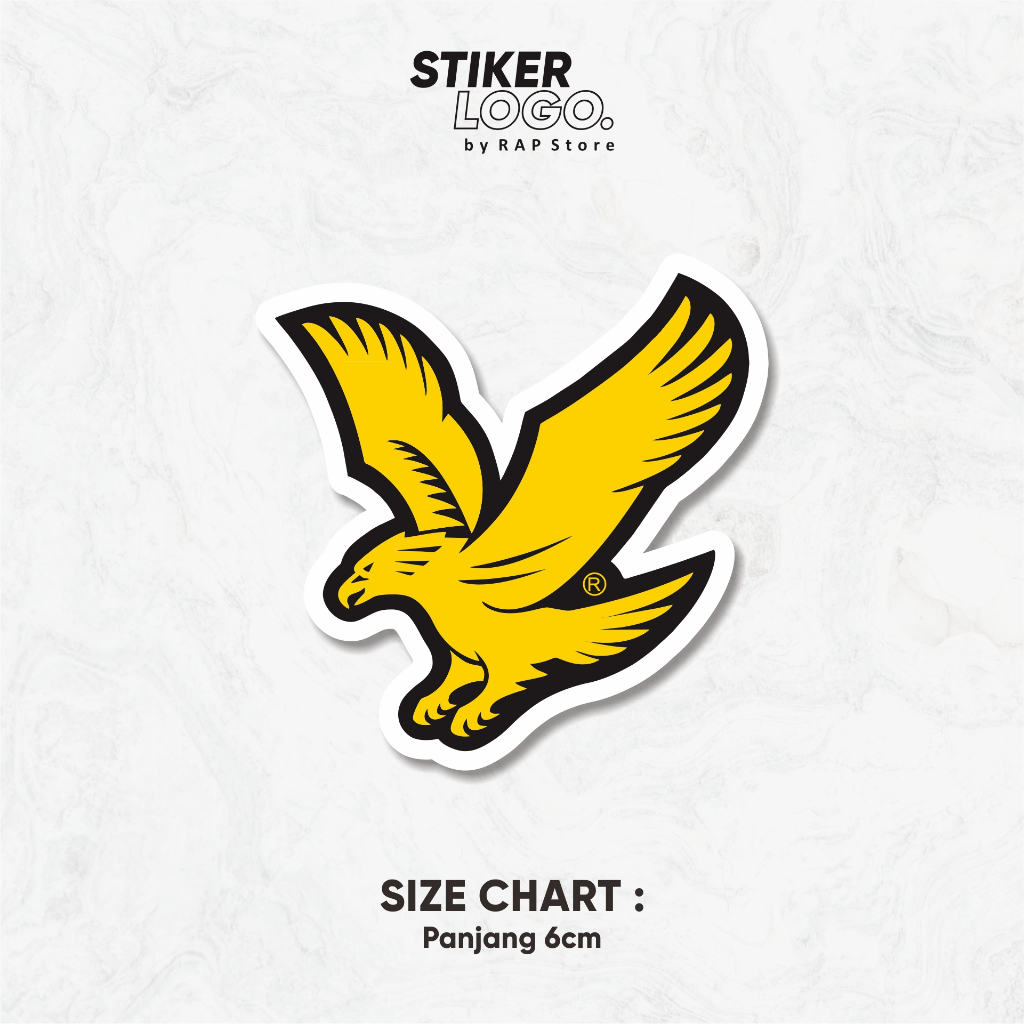 

STIKER LOGO LYLE & SCOOT - STIKER LOGO ANTIR AIR, STIKER ANTI AIR - STIKER UNTUK HELM, SKATEBOARD, HP, DLL