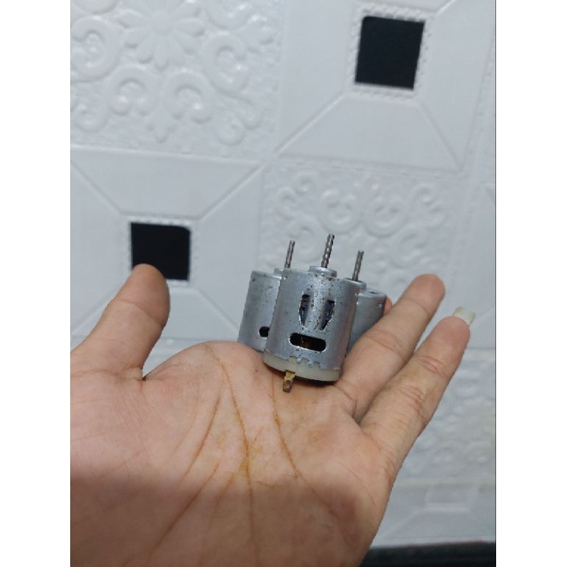 MOTOR DINAMO RS385 12V-24V NEW ORIGINAL With hairdryer mesin pompa galon elektrik dll